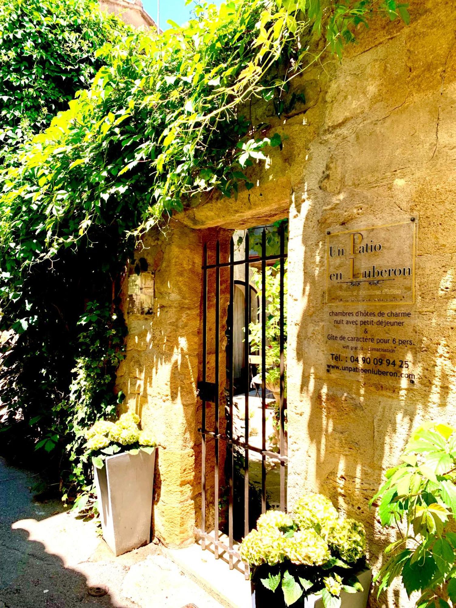 Un Patio En Luberon Bed & Breakfast Ansouis ภายนอก รูปภาพ